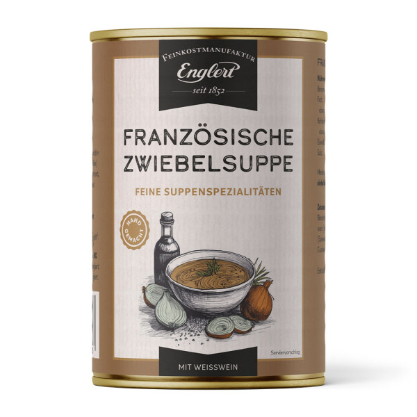 Französische Zwiebelsuppe, 390ml / Dose